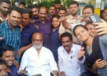 അപ്രതീക്ഷിത സന്ദര്‍ശനം നടത്തി സൂപ്പര്‍സ്റ്റാര്‍ രജനികാന്ത്. വര്‍ഷങ്ങള്‍ക്ക് മുമ്പ് താൻ ജോലി ചെയ്ത അതേ ബസ് ഡിപ്പോയില്‍