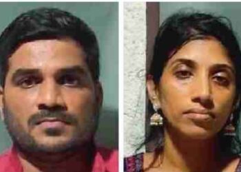 ലക്ഷങ്ങൾ തട്ടിയ യുവാവും യുവതിയും സൗത്ത് പൊലീസിന്റെ പിടിയിൽ.