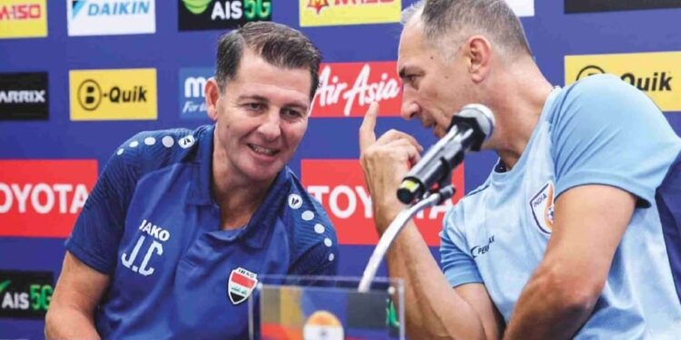 കി​ങ്സ് ക​പ്പ് ഫുട്ബാളിൽ ഇ​ന്ന് ഇ​ന്ത്യ-​ഇ​റാ​ഖ് മ​ത്സ​രം നാ​യ​ക​നി​ല്ലാ​തെ രാ​ജാ​വാ​കാ​ൻ