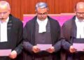 സുപ്രീംകോടതിയിൽ മൂന്നു ജഡ്ജിമാർകൂടി ചുമതലയേറ്റു