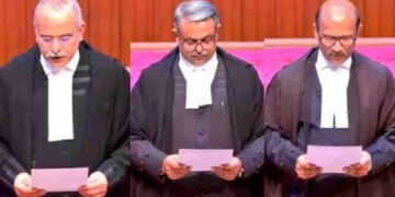 സുപ്രീംകോടതിയിൽ മൂന്നു ജഡ്ജിമാർകൂടി ചുമതലയേറ്റു