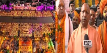 വിവിധ രാജ്യങ്ങളിലെ 88 അംബാസഡര്‍മാര്‍;അയോദ്ധ്യയിലെ ദീപാവലിആഘോഷത്തില്‍ പങ്കെടുത്തത്
