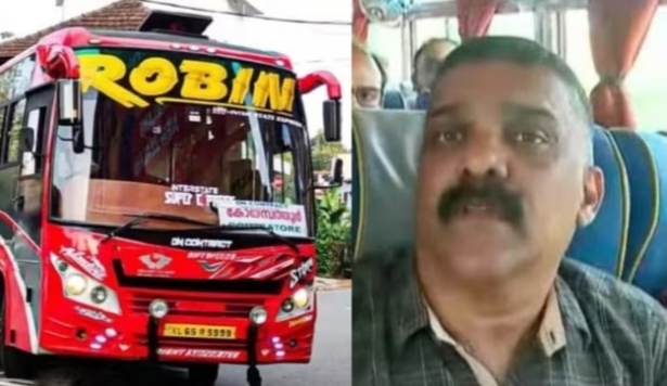 റോബിൻ ബസ് നടത്തിപ്പുകാരൻ ഗിരീഷിന് ജാമ്യം ലഭിച്ചു