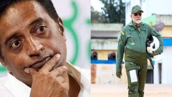 പ്രധാനമന്ത്രി നരേന്ദ്ര മോദിയ്ക്കെതിരെ പരിഹാസവുമായി നടൻ പ്രകാശ് രാജ്