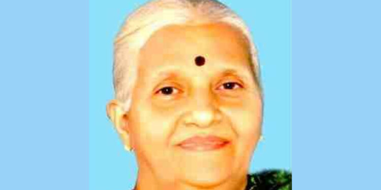 പ്ര​മീ​ള ബാ​യി (87)