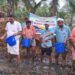 പുഞ്ചപാടത്തു വിത്തുവിതച്ച്; കുട്ടികർഷകർ