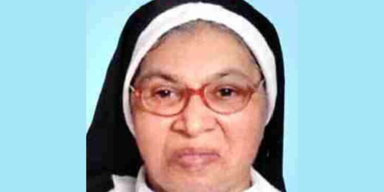 സി​സ്റ്റ​ർ റോ​സ് ആ​ന്‍റോ എ​ഫ്.​സി.​സി (77)