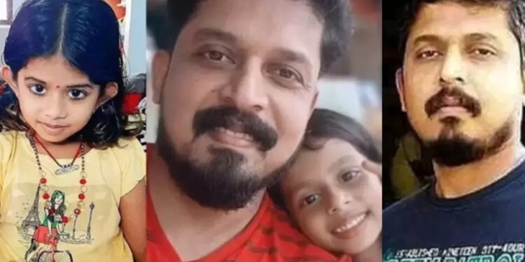 മാവേലിക്കരയിൽ ആറു വയസ്സുകാരിയായ മകളെ വെട്ടിക്കൊന്ന കേസിലെ പ്രതിയായ പിതാവ് ട്രെയിനിൽ നിന്ന്; ചാടി മരിച്ചു