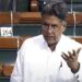 അടിയന്തര പ്രമേയത്തിന് നോട്ടീസ് നൽകി മനീഷ് തിവാരി; ഖത്തറിൽ തടവിലാക്കപ്പെട്ട ഇന്ത്യൻ നാവികരുടെ വിഷയം ചർച്ച ചെയ്യണം