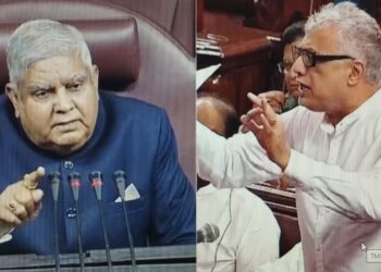 ലോക്സഭയിലെ സുരക്ഷാ വീഴ്ചയെച്ചൊല്ലിയുണ്ടായ ബഹളത്തിനിടെ രാജ്യസഭാ ചെയര്‍മാനുമായി തര്‍ക്കിച്ച; തൃണമൂല്‍ കോണ്‍ഗ്രസ് എംപി ഡെറക് ഒബ്രിയാന് സസ്‌പെന്‍ഷന്‍
