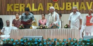 കടന്നപ്പള്ളിയും കെ ബി ​ഗണേഷ് കുമാറും സത്യപ്രതിജ്ഞ ചെയ്തു; മിണ്ടാതെ മുഖ്യമന്ത്രിയും ഗവര്‍ണറും
