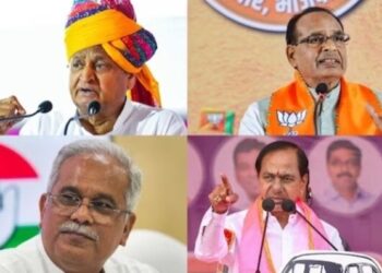 തിരഞ്ഞെടുപ്പ് ഫലങ്ങൾ ഇന്നറിയാം;  മധ്യപ്രദേശ്, രാജസ്ഥാൻ, തെലങ്കാന, ഛത്തീസ്ഗഡ്, എന്നീ നാല് സംസ്ഥാനങ്ങളിലെ