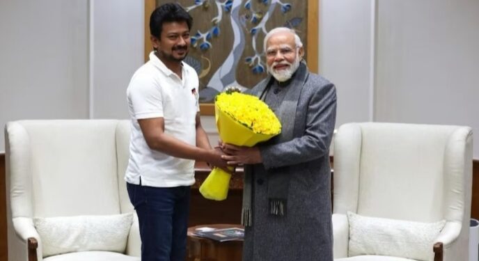 ഉദയനിധി സ്റ്റാലിൻ പ്രധാനമന്ത്രിയുമായി കൂടിക്കാഴ്ച നടത്തി; തമിഴ്‌നാട്ടിലെ വെള്ളപ്പൊക്ക ദുരിതാശ്വാസത്തിന് ഫണ്ട് തേടി