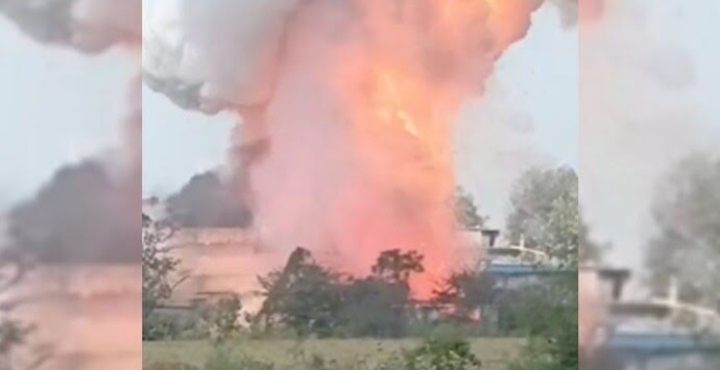 മധ്യപ്രദേശിലെ ബൈരാഗറില്‍ പടക്ക ഫാക്ടറിയില്‍ വന്‍ സ്‌ഫോടനം; 11 പേര്‍ മരിച്ചു
