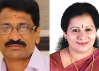 പത്മിനി തോമസും തമ്പാനൂർ സതീഷും ബിജെപി ഓഫീസിലെത്തി; അംഗത്വം സ്വീകരിക്കുവാൻ