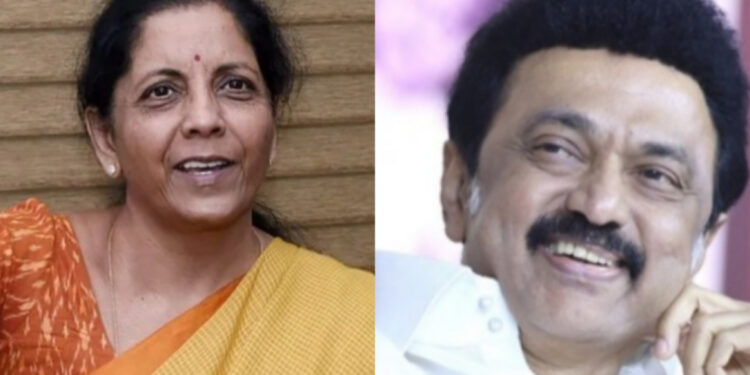 കേന്ദ്ര ധനമന്ത്രി നിർമല സീതാരാമനെ പരിഹസിച്ച് തമിഴ്‌നാട് മുഖ്യമന്ത്രിയും ഡിഎംകെ അധ്യക്ഷനുമായ എംകെ സ്റ്റാലിൻ