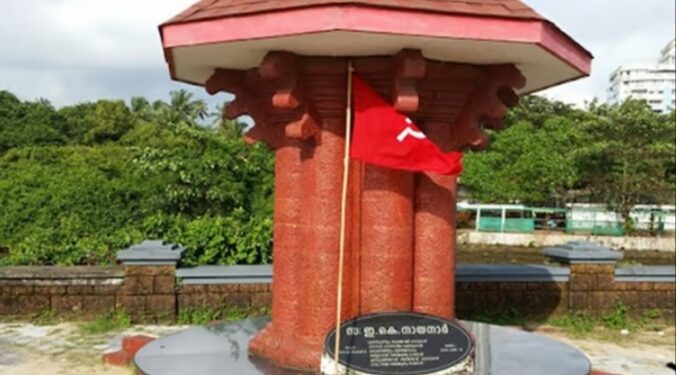 പയ്യാമ്പലത്തെ സ്മൃതി കുടീരങ്ങളിലെ അക്രമത്തിൽ ഒരാൾ കസ്റ്റ‍ഡിയിൽ