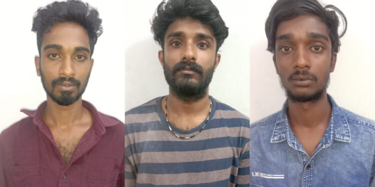 കൊലപാതകശ്രമം : സഹോദരങ്ങൾ ഉൾപ്പെടെ മൂന്നുപേർ അറസ്റ്റിൽ