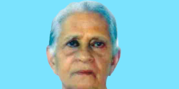 ഡോ. കെ.സി. ജോസഫിന്റെ ഭാര്യാ മാതാവ് അന്നമ്മ ചാക്കോ (94)