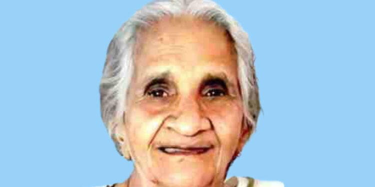 സരസ്വതി കുഞ്ഞമ്മ (99)