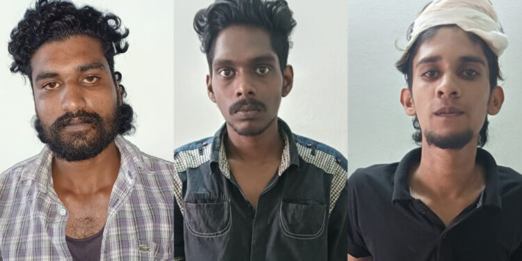 ഓട്ടോ ഡ്രൈവറെ കൊലപ്പെടുത്താൻ ശ്രമിച്ച കേസിൽ; മൂന്നുപേർ അറസ്റ്റിൽ