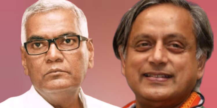 ശശി തരൂരിൻ്റെ സഖ്യ ധർമ്മ പരാമർശത്തിനെതിരെ; സിപിഐ നേതാവ്  ഡി രാജ