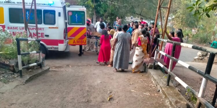 നൂറ്റവന്‍പാറയിലെ വാട്ടര്‍ ടാങ്കിന് മുകളില്‍ നിന്നും വീണു യുവതിക്ക് ഗുരുതര പരിക്ക്