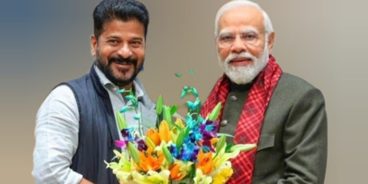 പ്രധാനമന്ത്രി നരേന്ദ്ര മോദിയെ ജ്യേഷ്ഠ സഹോദരൻ എന്ന് വിളിച്ച്; തെലങ്കാന മുഖ്യമന്ത്രി രേവന്ത് റെഡ്ഡി