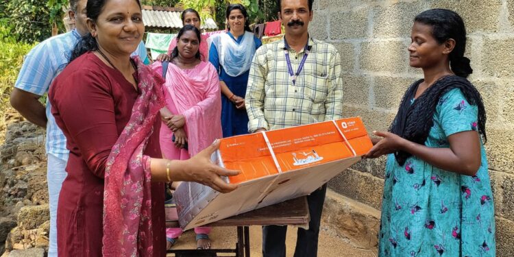 ശയ്യാവലംബിയായ കുട്ടിയുടെ മാതാവിന്; ജീവിതം തുന്നിച്ചേർക്കാൻ തൊഴിൽ സഹായവുമായി റാന്നി ബി ആർ സി