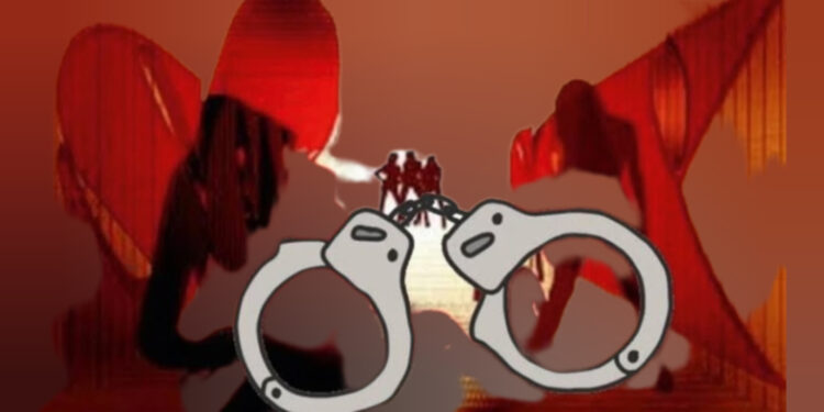 കത്രിക്കടവിൽ ഹോംസ്റ്റേയുടെ മറവിൽ പെൺവാണിഭം; എട്ടുപേർ അറസ്റ്റിൽ