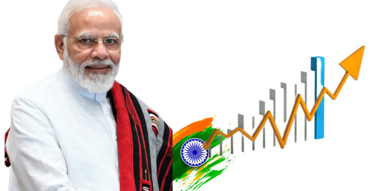 ഇന്ത്യൻ സമ്പദ് വ്യവസ്ഥ കുതിച്ചുയര്‍ന്നു: ജിഡിപി വളർച്ച 8.4 ശതമാനമായി ഉയർന്നു