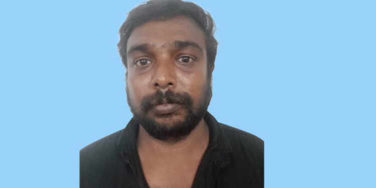 കടമുറി തുറന്ന് മോഷണം: യുവാവ് അറസ്റ്റിൽ