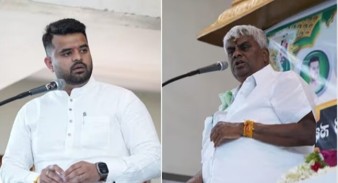 വീട്ടുജോലിക്കാരിയായിരുന്ന സ്ത്രീ നൽകിയ ലൈംഗികമായി പീഡിപ്പിച്ചെന്ന പരാതിയിൽ: ജെഡിഎസ് നേതാവ് എച്ച്‌ഡി രേവണ്ണക്കെതിരെ കേസ്