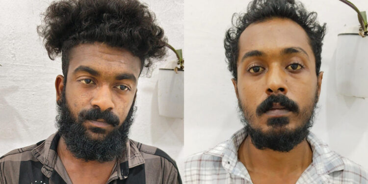 യുവാവിനെ കൊലപ്പെടുത്താൻ ശ്രമിച്ച കേസിൽ രണ്ടുപേർ അറസ്റ്റിൽ