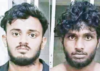 ഹെൽമെറ്റ് ധരിച്ചെത്തി മോഷണ ശ്രമം; രണ്ടുപേർ പിടിയിൽ