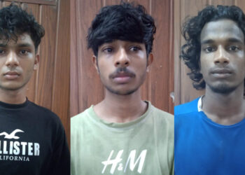 യുവാവിനെ തട്ടിക്കൊണ്ടുപോയ കേസിൽ മൂന്നുപേർ അറസ്റ്റിൽ
