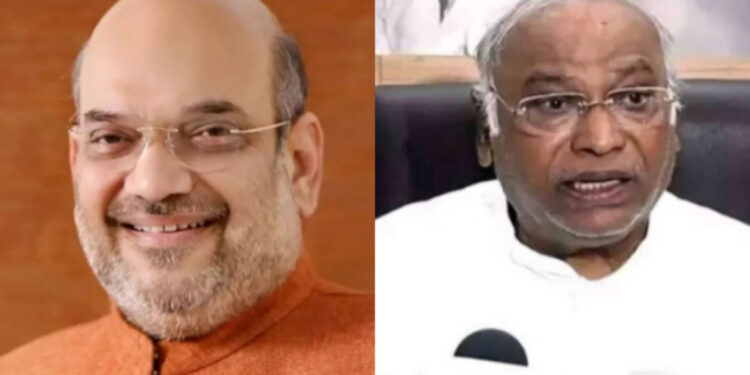 ഗാന്ധി കുടുംബത്തിന് വേണ്ടി കള്ളം പറയരുത്.’ മല്ലികാർജുൻ ഖാർഗെയോട്; കേന്ദ്ര ആഭ്യന്തര മന്ത്രി അമിത് ഷായുടെ ഉപദേശം