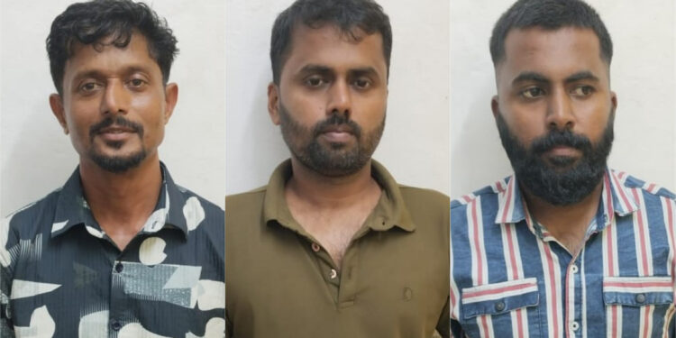 കൗമാരക്കാരനെ ആക്രമിച്ച കേസിൽ മൂന്നുപേർ അറസ്റ്റിൽ