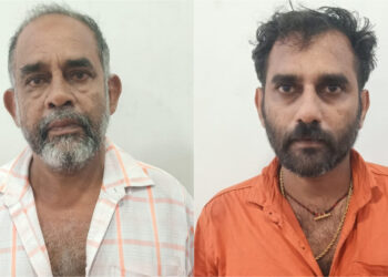 മധ്യവയസ്കയെ ആക്രമിച്ച കേസിൽ ഗൃഹനാഥനും മകനും അറസ്റ്റിൽ