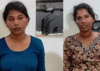 സ്വകാര്യ ബസിൽ മോഷണം: 2 തമിഴ്നാട് സ്വദേശിനികൾ പിടിയിൽ