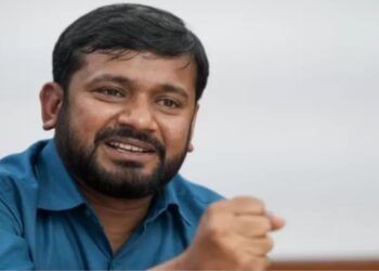 കോൺഗ്രസ് സ്ഥാനാർത്ഥി കനയ്യ കുമാറിന് നേരെ ആക്രമണം