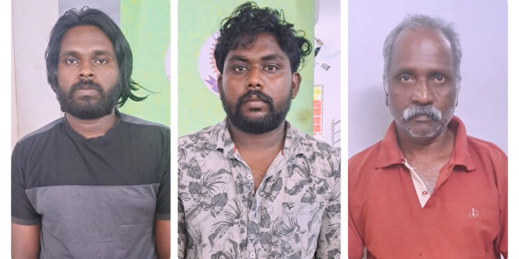 അന്യസംസ്ഥാന സ്വദേശിയുടെ മരണം : മൂന്നുപേർ അറസ്റ്റിൽ