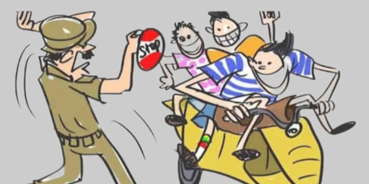 13 കാരനെക്കൊണ്ട് സ്കൂട്ടർ ഓടിപ്പിച്ചു; പിതാവും വാഹന ഉടമയും കുടുങ്ങി