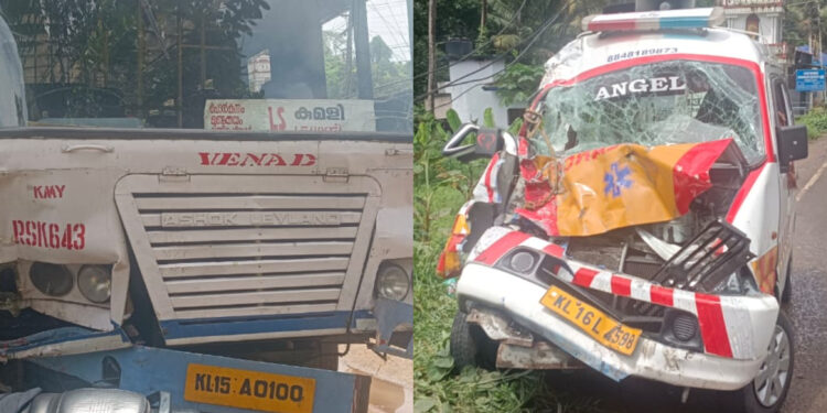 വാഹനാപകടത്തിൽ 8പേർക് പരിക്ക്