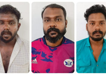 മോഷണ കേസിൽ മൂന്നുപേർ അറസ്റ്റിൽ