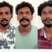ബൈക്ക് യാത്രികനായ യുവാവിനെ ഹെൽമറ്റ് കൊണ്ട് തലക്കടിച്ചു കൊലപ്പെടുത്താൻ ശ്രമിച്ച: കേസിൽ മൂന്നുപേരെ പോലീസ് അറസ്റ്റ് ചെയ്തു