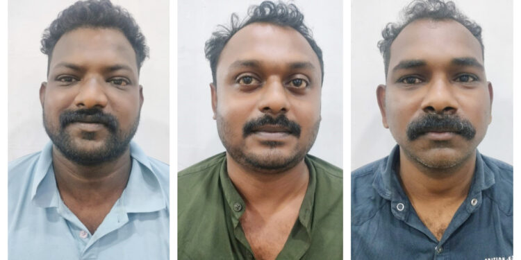 യുവാവിനെ കൊലപ്പെടുത്താൻ ശ്രമിച്ച കേസിൽ സഹോദരന്മാർ ഉൾപ്പെടെ മൂന്നുപേരെ പോലീസ് അറസ്റ്റ് ചെയ്തു