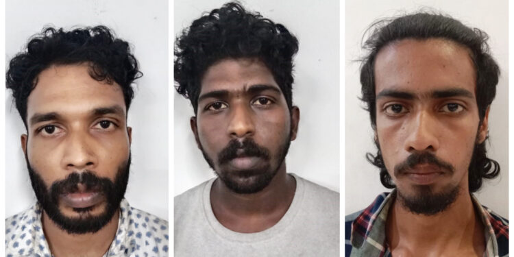 കവർച്ചാ പദ്ധതി തകർത്ത് ജില്ലാ പോലീസ് : മൂന്നുപേർ പിടിയിൽ