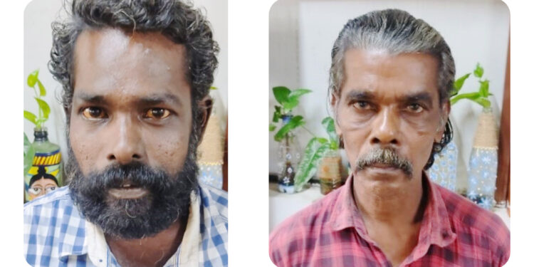 മോട്ടോർ മോഷണം: രണ്ടു പേർ അറസ്റ്റിൽ