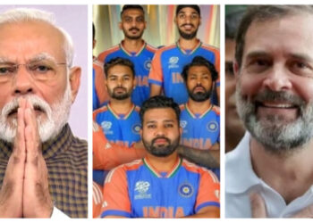 ടി20 ലോകകപ്പ് സ്വന്തമാക്കിയ ടീം ഇന്ത്യയെ അഭിനന്ദിച്ച്: പ്രധാനമന്ത്രി നരേന്ദ്ര മോദിയും പ്രതിപക്ഷ നേതാവ് രാഹുൽ ഗാന്ധിയും